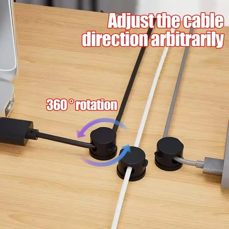 360° Rotatable Magnetic Cable  - Desk Organizer review and price