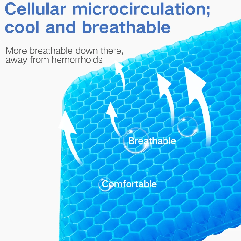 Honeycomb Gel Seat Cushion Coo - Office Chair Cushion review and price