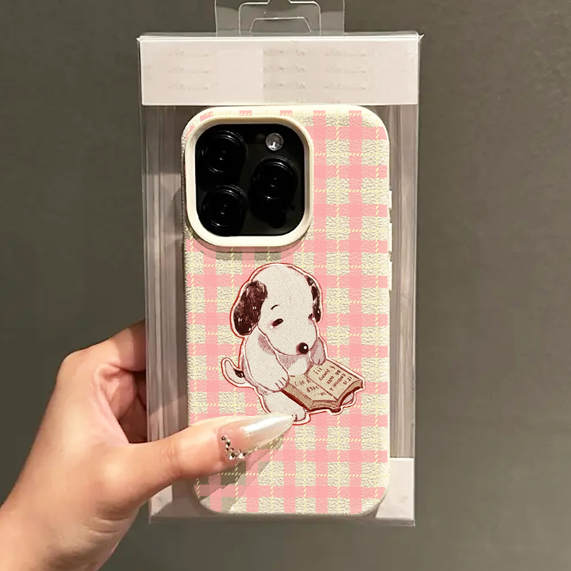 Cute Vintage Book Dog Litchi P - Bookshelf review and price