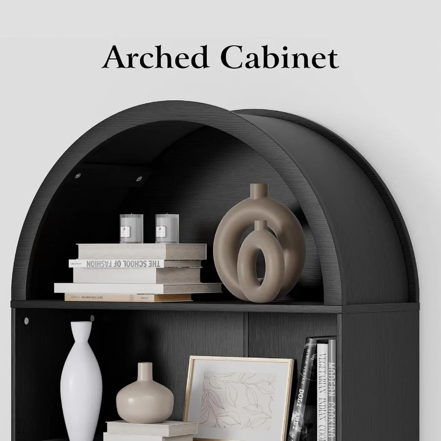 71 Tall Arched Bookshelf for L - Bookshelf review and price