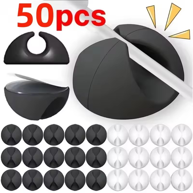 5/50Pcs Mini Cable Winder Orga - Desk Organizer review and price