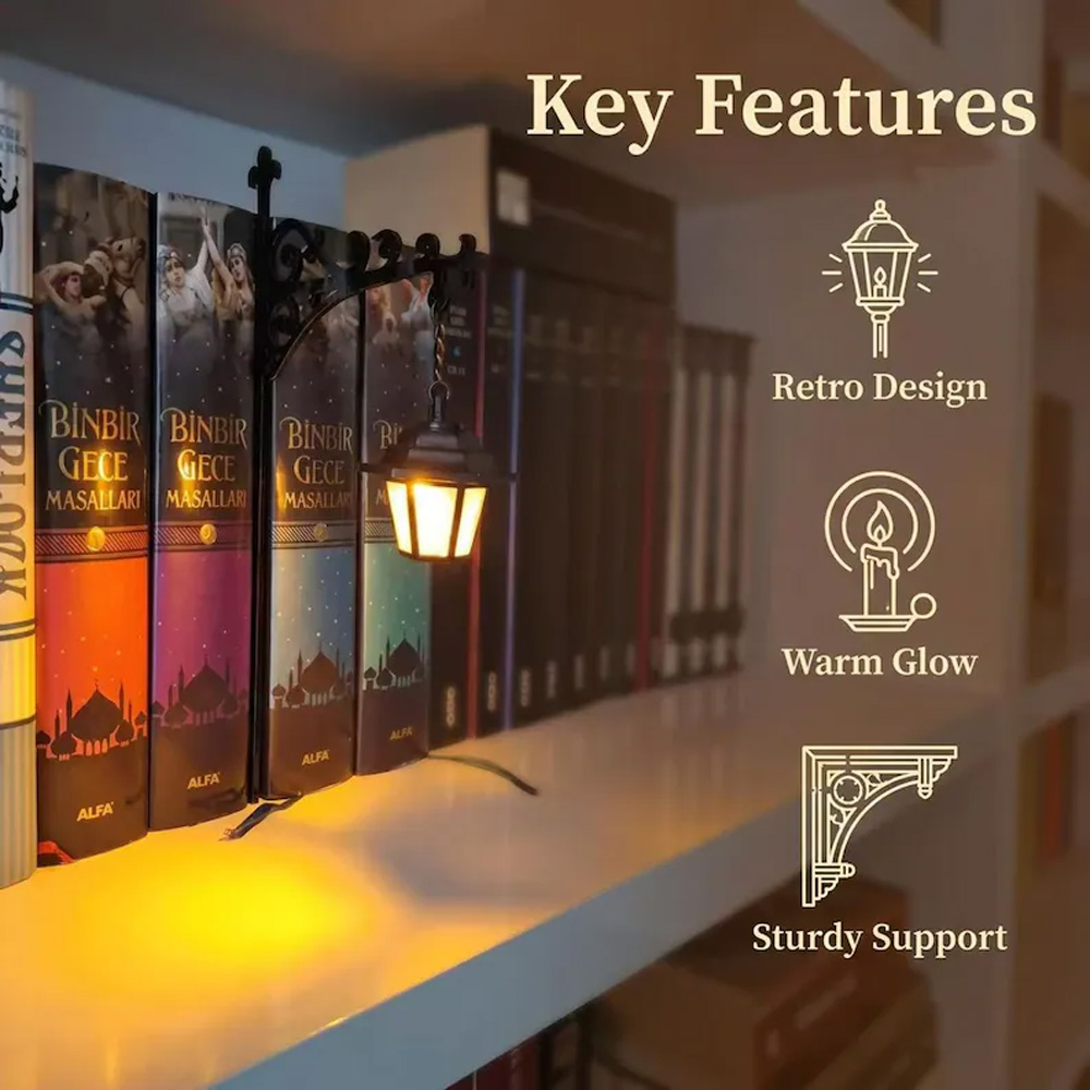 Library Lantern Decorative Boo - Bookshelf review and price