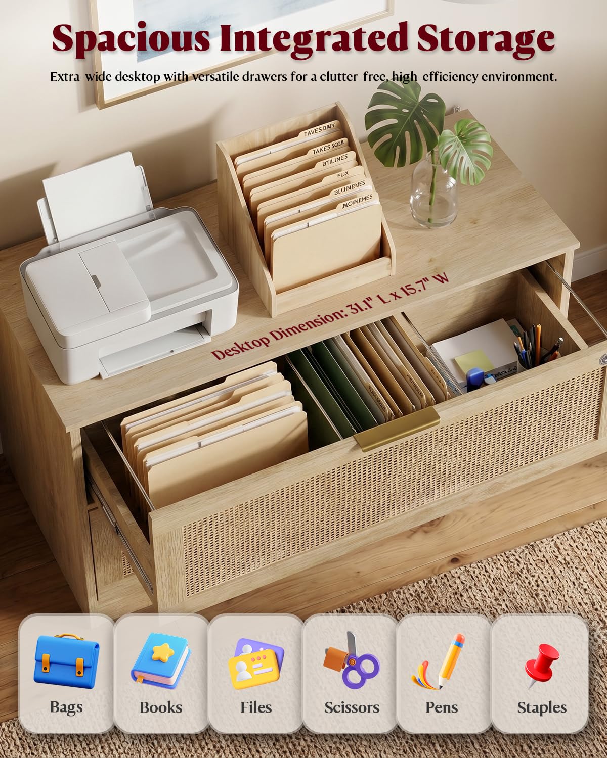 2 Drawer File Cabinet with Loc - Printer Stand review and price