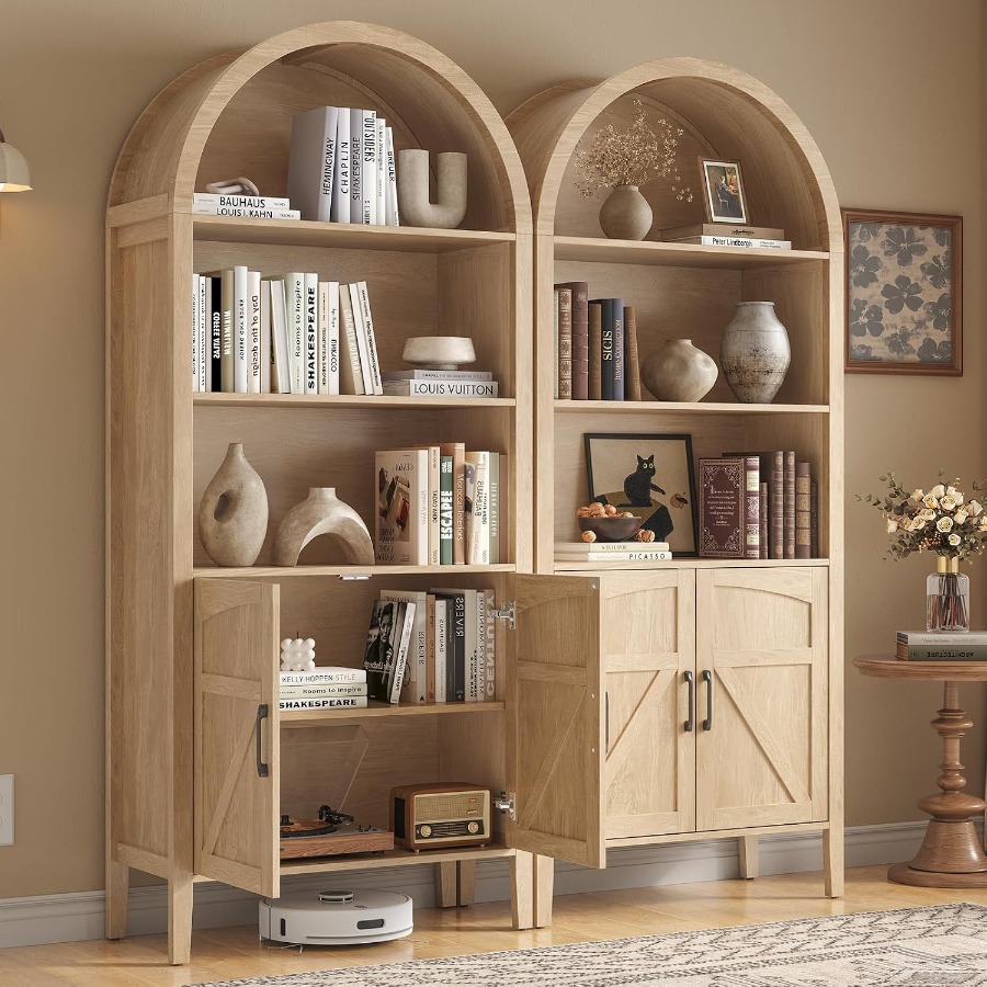 71 Arched Display Bookshelf fo - Bookshelf review and price