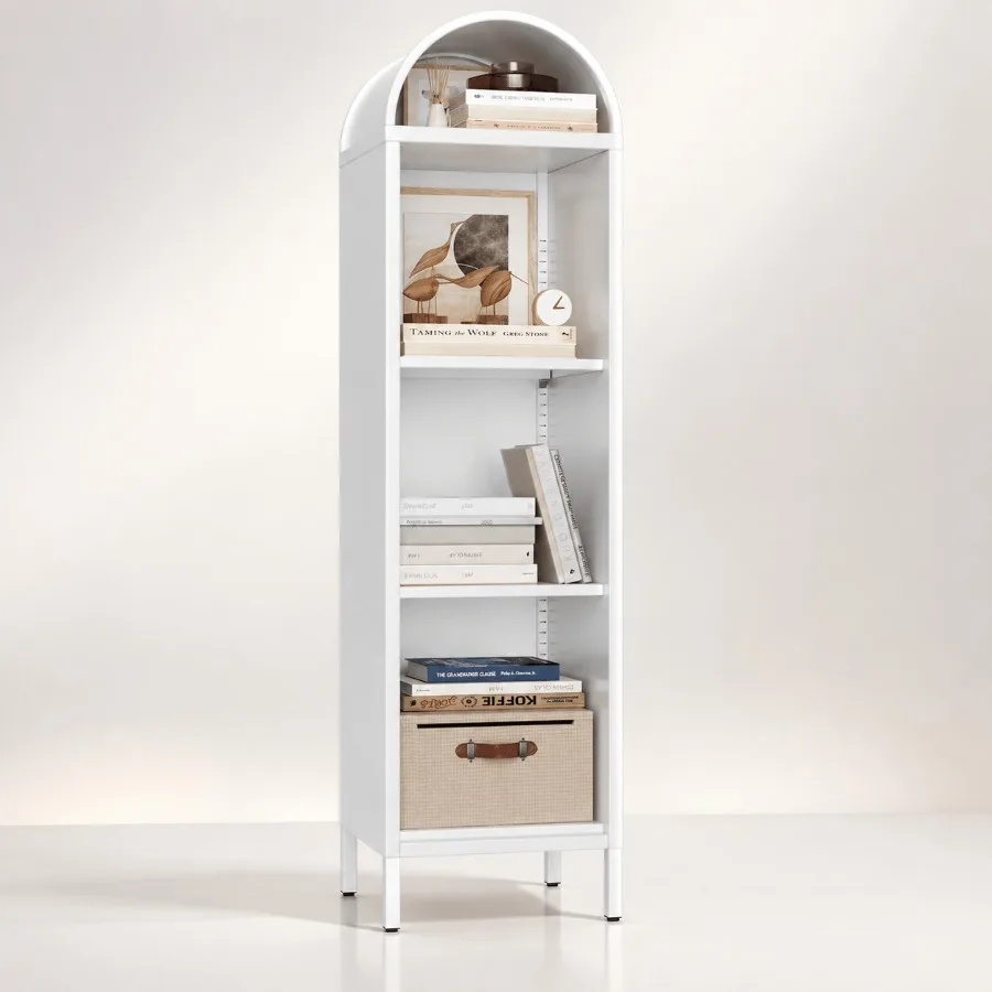 63 Metal Arched Bookshelf for  - Bookshelf review and price