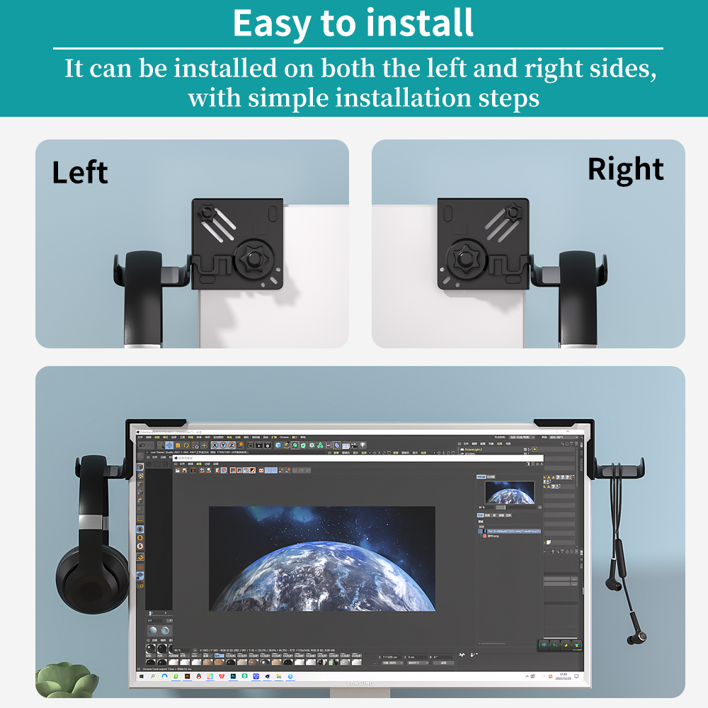 Monitor Headphone Stand Plasti - Monitor Stand review and price